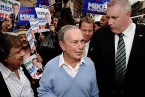 Dozens of people were on hand in brooklyn to volunteer for Michael Bloomberg’s re-election bid. Photo by Stefano Giovannini