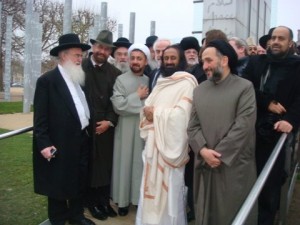 Imams and Rabbis  the Peace Wall in Paris Jan 16 2009 File photo