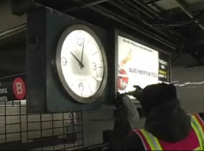 In the NYC Subway system 250 clocks are manually changed to day light savings time by 2 dedicated employees, It takes them 5 days