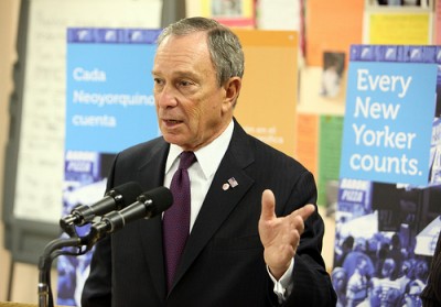 Mayor Bloomberg continues city’s efforts to encourage New Yorkers to return 2010 Census forms (Photo Credit: Spencer T Tucker) 