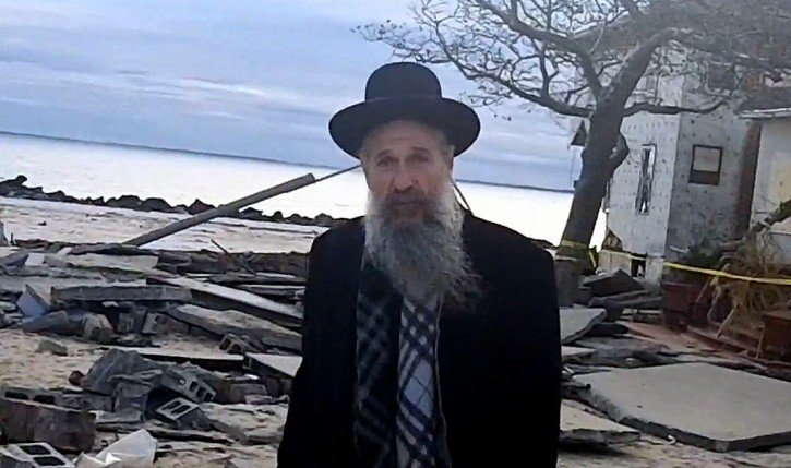 Yitz Engel walked with Mordechai Ben David through the ravaged streets of Seagate and he showed some of the hardest hit areas