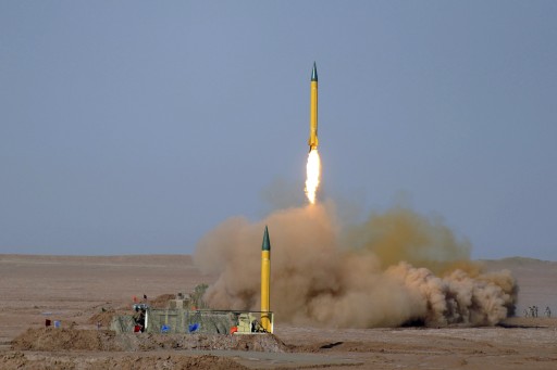 File photo shows Iran fires an upgrade missile at the Lut desert in southeastern Iran, 03 July 2012. EPA/Mojtaba Heydari