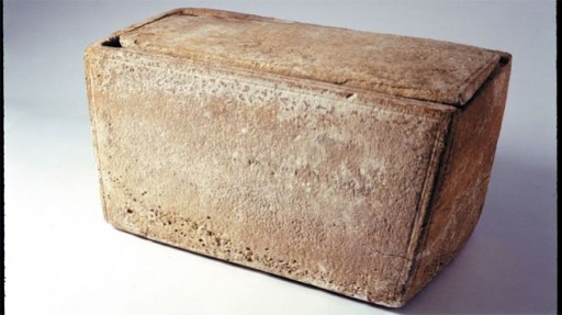 The James Ossuary is a limestone box (BIBLICAL ARCHAEOLOGY SOCIETY)