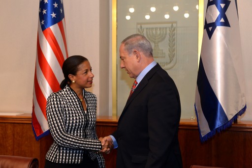 Prime Minister Benjamin Netanyahu met May 7, 2014, with US National Security Advisor Susan Rice. (Photo: Haim Zach, GPO)