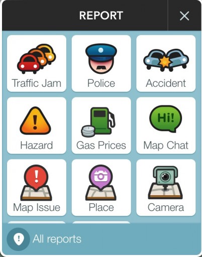A page from the Waze app is seen in Washington, Wednesday, Jan. 28, 2015. A sheriffs organization is broadening its concerns about the popular Waze mobile traffic app. 