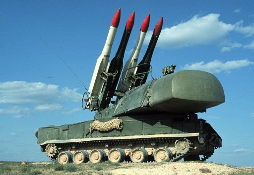 A undated picture of a Russian short-range anti-aircraft missile system TOR-M1. EPA-PHOTO/EPA/FILES/str./sc/fob/ow