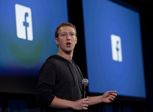 FILE - A file picture dated 04 April 2013 shows Facebook co-founder and CEO Mark Zuckerberg speaking during an event at the Facebook headquarters in Menlo Park, California, USA.EPA