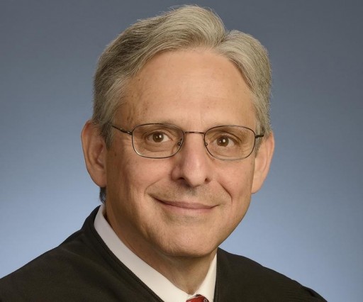 Chief Judge Merrick B. Garland of the United States Court of Appeals for the D.C. Circuit is seen in an undated handout picture. 