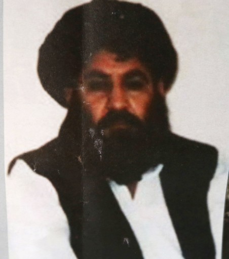 FILE - In this Saturday, Aug. 1, 2015 file photo, shows Taliban leader Mullah Mansour.