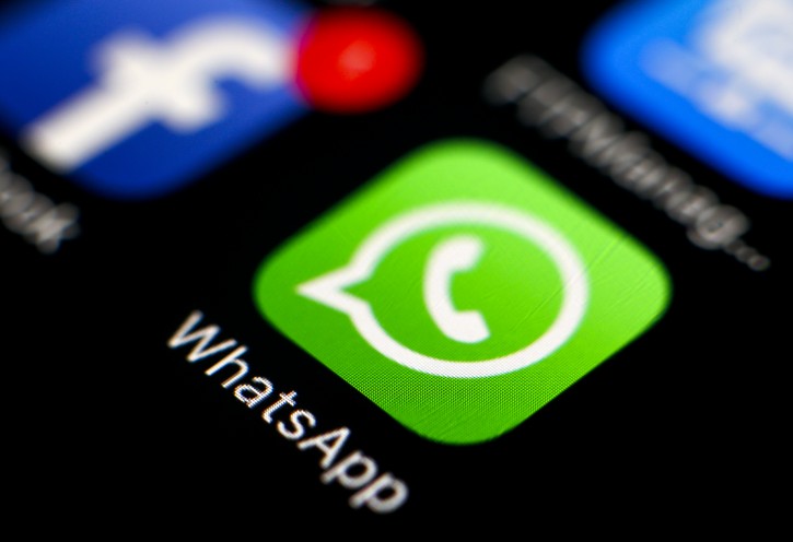 FILE - A file picture dated 07 April 2016 shows the logo of the messaging application WhatsApp on a smartphone in Taipei, Taiwan. For the second time in six months, a Brazilian judge on 02 May 2016 ordered a temporary shutdown of the Facebook-owned WhatsApp messaging service. EPA