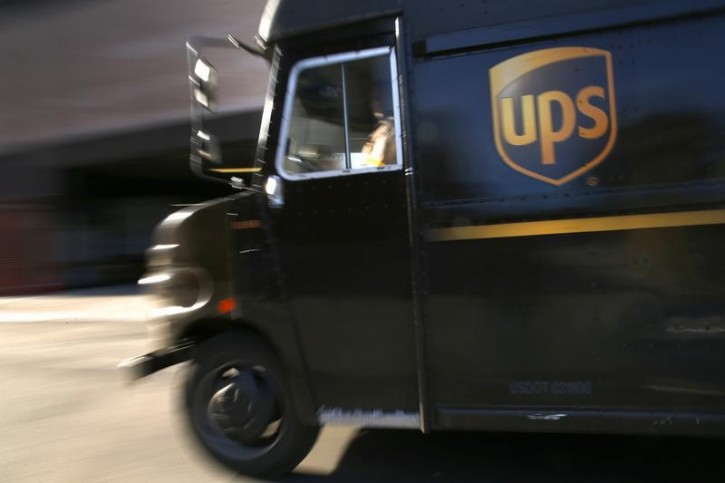 FILE - A UPS delivery truck is seen in New York City March 6, 2014. Reuters