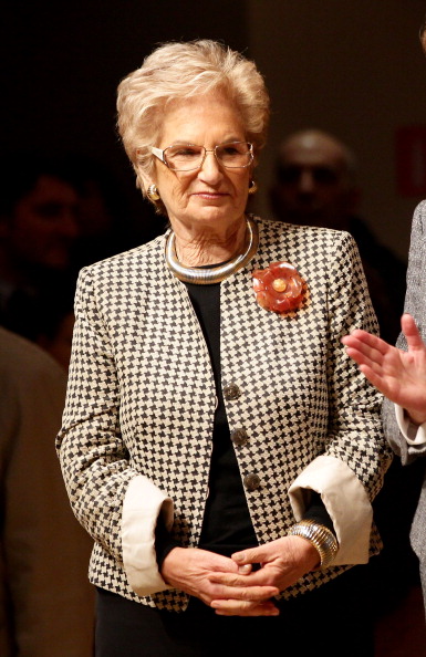 FILE -  Liliana Segre attends the Ambrogino D'Oro 2010 held at Teatro Dal Verme on December 7, 2010 in Milan, Italy.  (Photo by Vittorio Zunino Celotto/Getty Images)  