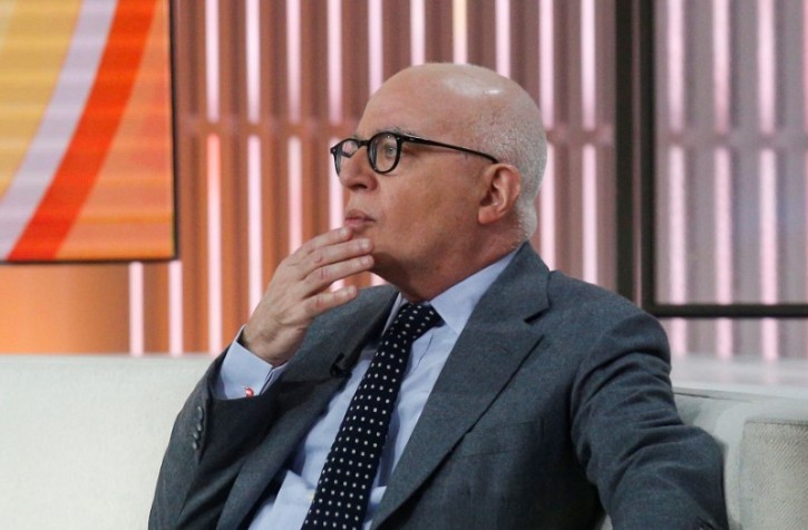 Author Michael Wolff is seen on the set of NBC's 'Today' show prior to an interview about his book "Fire and Fury: Inside the Trump White House" in New York City, U.S., January 5, 2018. REUTERS/Brendan McDermid