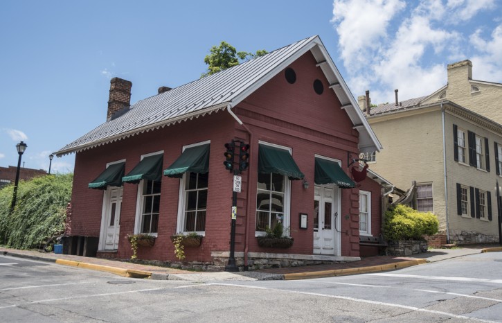 White House press secretary Sarah Huckabee Sanders was told to leave the Red Hen Restaurant in downtown Lexington, Va., Friday, June 22, 2018. According to a tweet from her Saturday morning, she was refused service because she works for President Donald Trump. (AP Photo/Daniel Lin)