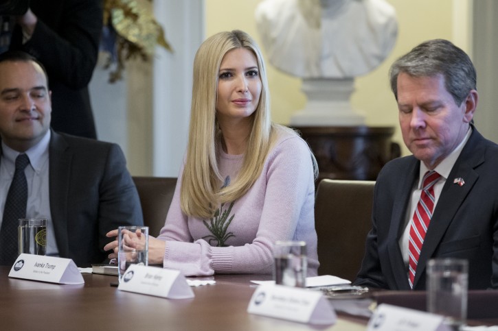 FIEL -  Ivanka Trump (C), daughter of US President Donald J. Trump, attends a meeting with governors-elect and members of the Trump administration, in the Cabinet Room of the White House in Washington, DC, USA, 13 December 2018. EPA