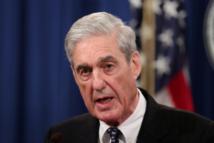 U.S. Special Counsel Robert Mueller makes a statement on his investigation into Russian interference in the 2016 U.S. presidential election at the Justice Department in Washington, U.S., May 29, 2019. REUTERS/Jim Bourg